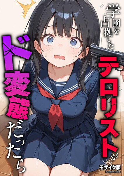 学園を占拠したテロリストがド変態だったら モザイク版